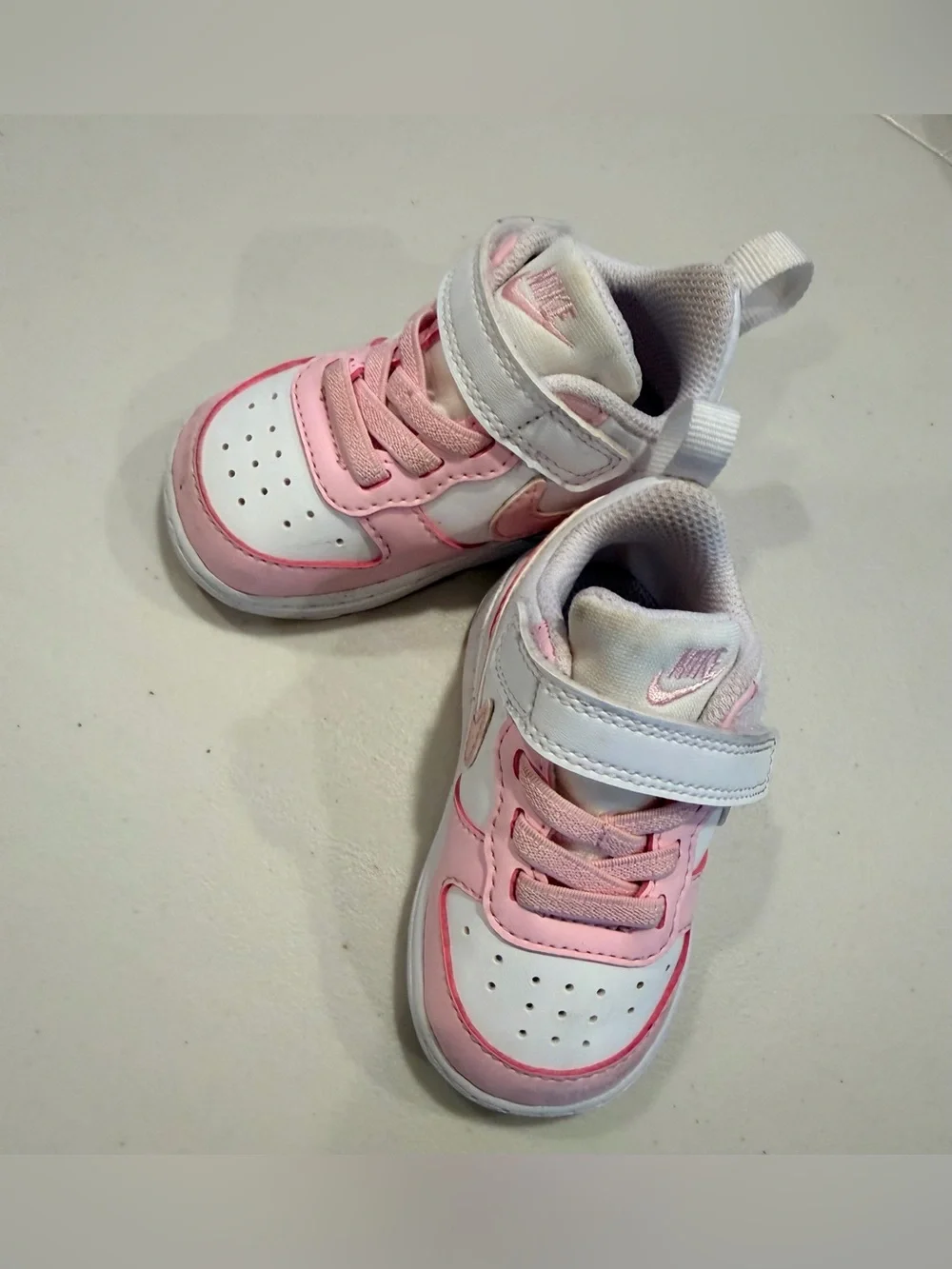 NIKE | Toddler Girls Court Borough Low Recraft sneaker. Size: 4C